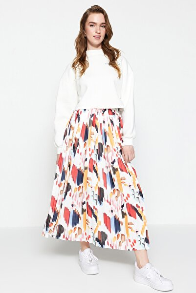 Trendyol Modest Skirt - Mehrfarbig - Maxi
