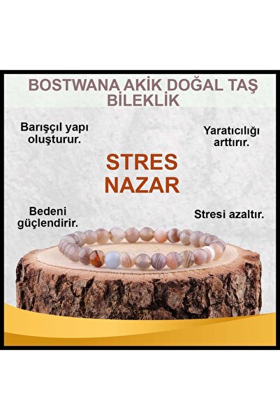 OSMANLI DEĞERLİ TAŞ سوار من الحجر الطبيعي بحجم 6 مم من العقيق البوستواني - معتمد B099