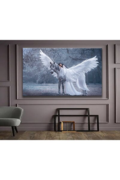 Sebenta Dekoratif Tasarım Pegasus Kanvas Tablo