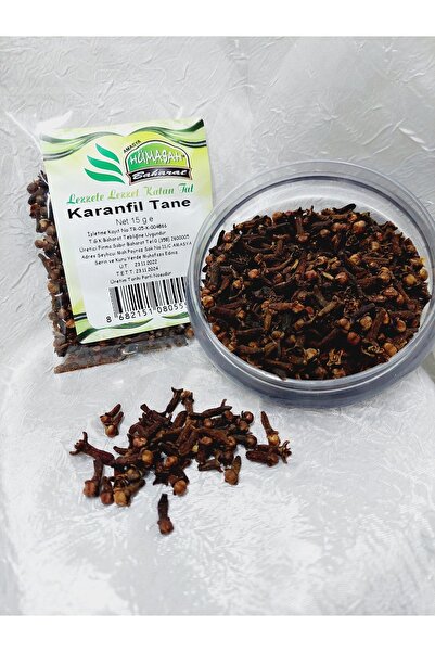 HÜMAŞAH HÜMASAH BAHARAT % 100 Doğal Karanfil Tane 15 Gr.