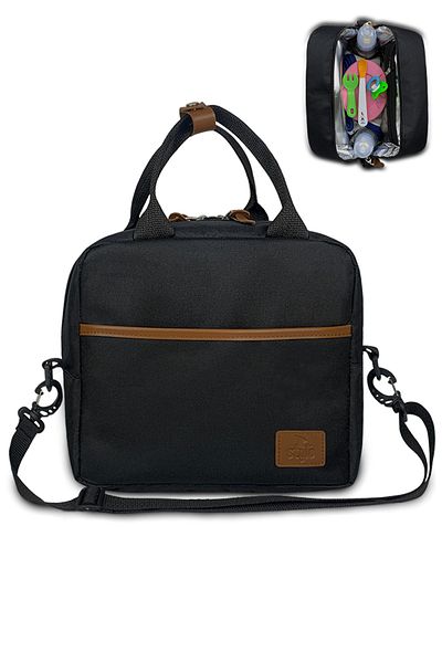 Stylo Food Bag Black Thermal Insulated Thermal Bag Food And Food Carrying Lunch Bag