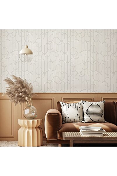 Adawall Vera 1514-1 Geometrik Desenli Düz Sade Duvar Kağıdı