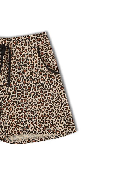 HNX Cotton Patterned Pocket Elastic Women's Shorts
