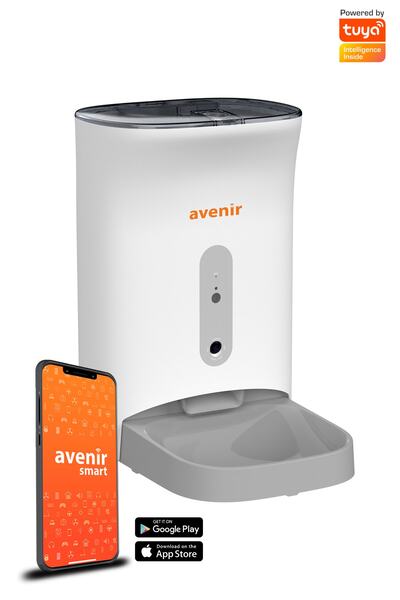 AVENİR Avenir Fm11 Wifi Kontrollu Akıllı Kameralı Ve Sesli Mama Kabı - App Ko...