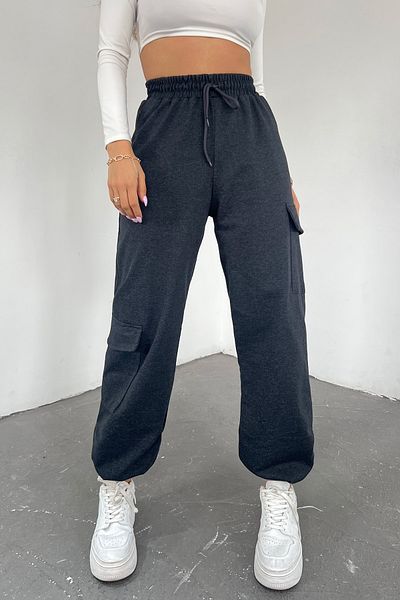 Sun Victoria Γυναικεία φούτερ Jogger με τσέπες Cargo