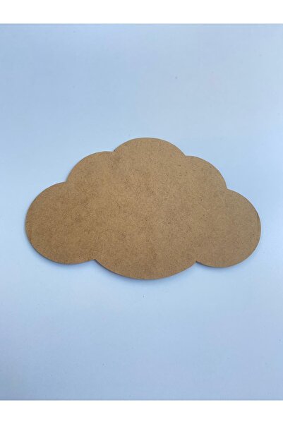 Windly Concept Ahşap Bulut Kasnak 25x15 Ham