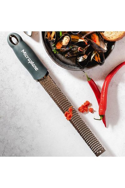 Microplane Premium Classic Stainless Steel Dark Gray Zester