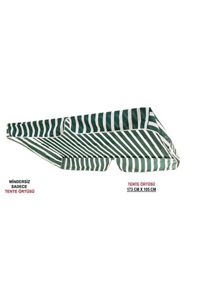Vip Home Concept Market Ürünleri Tente Salıncak Tentesi Gölgelik (2 Kişilik)tente Gölgelik 173x105 Cm-yeşil Beyaz