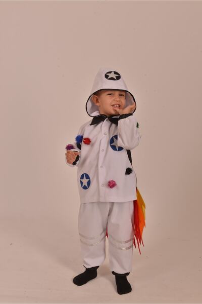 Annee Bakk Astranot Çocuk Kostümü Nasa Kıyafeti