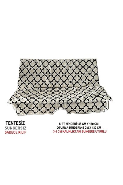 Vip Home Concept Süngersiz(tentesiz)salıncak Minder Seti (2 Kişilik) Kılıf-al...