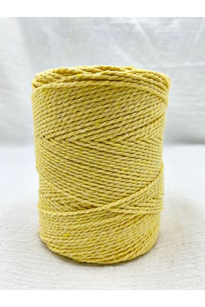 E Elmas Colored Bundling Rope Yellow (2-3MM-200GR-200M)