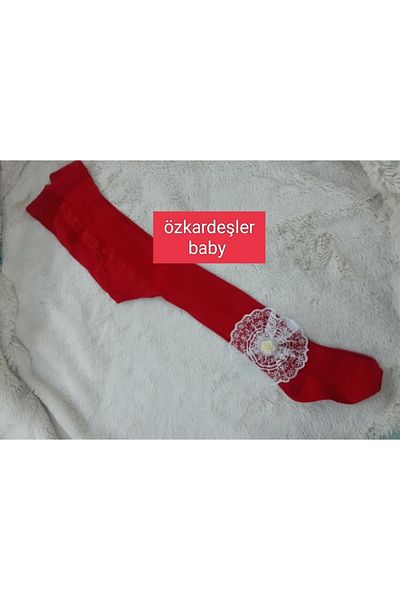 ÖZKARDEŞLER BABY Baby Killot Socks with Clips