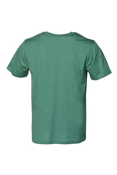 hummel Ανδρικό μπλουζάκι Wagner με λαιμόκοψη-πράσινο 911695 -6110