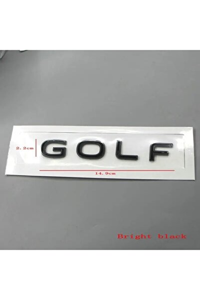 Golf Bagaj Yazısı