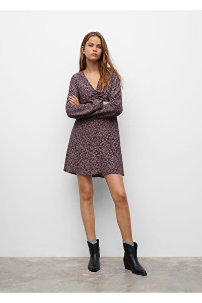 Mango Teen Çiçek Desenli Elbise