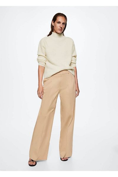 MANGO Woman High Collar Sweater
