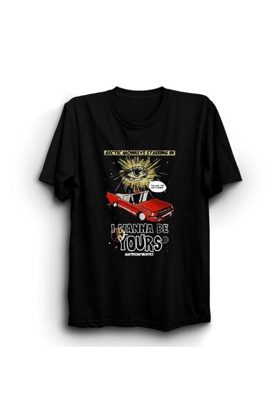 The Fame Arctic Monkeys, I Wanna Be Yours, Tricou Pop-art Rock Metal