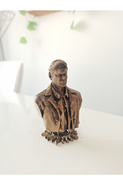 Carbontech 3D Teknolojileri Dean Winchester 15cm Supernatural Büst Dekoratif ...