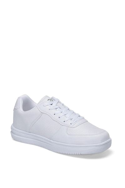 Kinetix Pantofi pantofi albi, unisex, ușori, eleganti, din microfibră