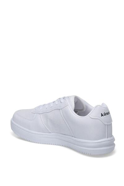 Kinetix Orjinal Unisex Hafif Günlük Şık Micro Fiber Beyaz Sneaker Ayakkabı