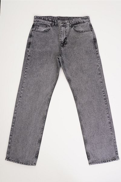 DİFRANSEL Extra Baggy Jeans Gray Trousers