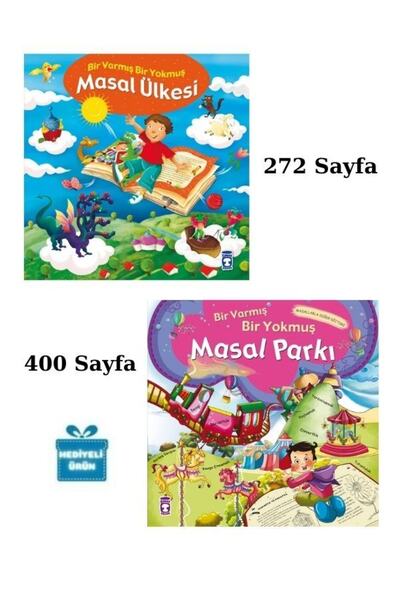 Timaş Çocuk Hediyli- Bir Varmış Bir Yokmuş Masal Ülkesi Masal Parkı Değer Eği...