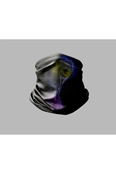 Buffalo Tennis Designed Biker Buff Mask Outdoor Neck Collar Unisex Bandana