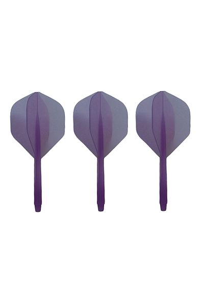 DARTSAN Integrated Neon Shaft-wing SetPurple Color
