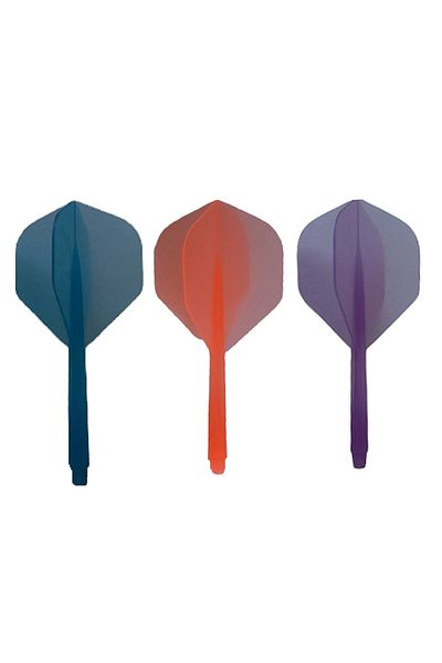 DARTSAN 3 Sets of Integrated Neon Shaft-wing SetThree Colors, Three Sets