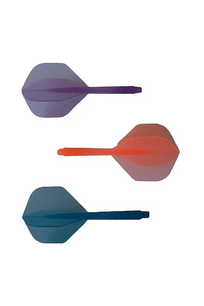 DARTSAN 3 Sets of Integrated Neon Shaft-wing SetThree Colors, Three Sets