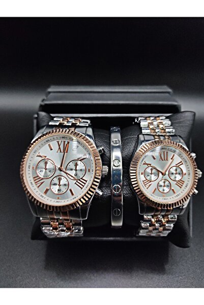 Tulpar Lover Couple Watch with Bracelet in Special Box