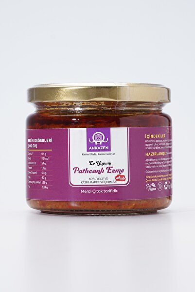 ANKAZEN Kadın Eliyle Patlıcan Ezmesi 250 gr