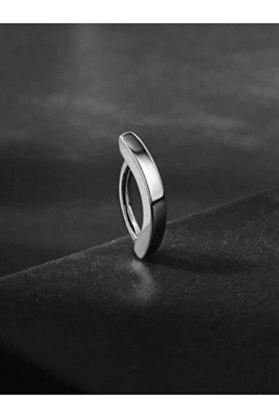 MAZEN 316l Cerrahi Çelik Yarım Halka Göbek Piercing Gümüş Renk