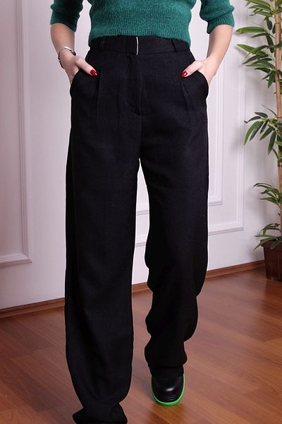 Quzu 71073 Loose Cut Trousers