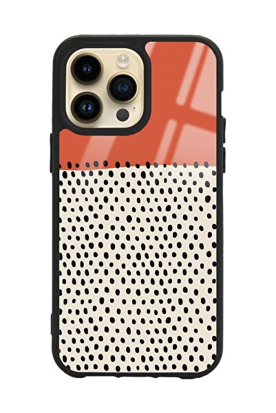 Spoyi Iphone 14 Pro Max Vintage Art Tasarımlı Glossy Telefon Kılıfı