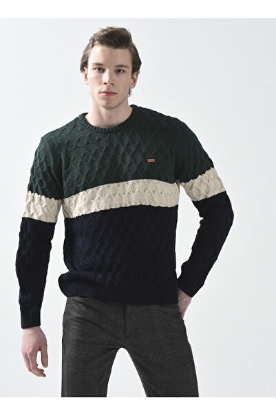 U.S. Polo Assn. Велосипедний комір Синій чоловічий светр Rc-onta