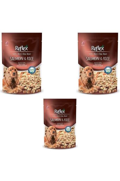 Reflex Semi-moist Somonlu Ve Pirinçli Yarı Yumuşak Köpek Ödül Maması 150gr X ...