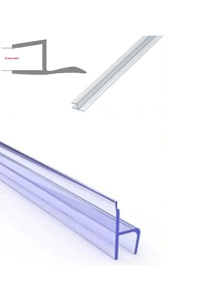 AKSMAR Folding Glass Opening Transparent 8 Mm H (Pack of 5,50 cm)