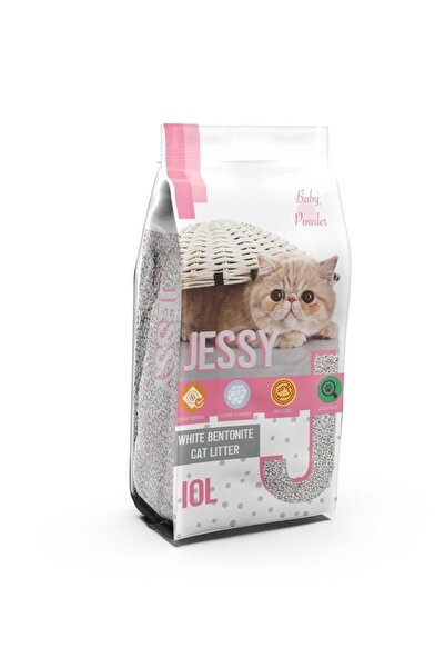 JESSY Bebek pudralı kedi kumu 10l