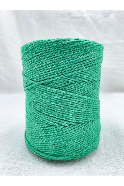E Elmas Colored Packing Rope Green (2-3mm-200gr-200m)
