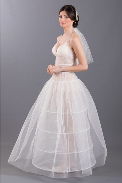 tp trendypetticoat Jupon Trendy Tarlatan Life Series Lf-204 Komtül Farbal Tarlatanı Rochie de seară