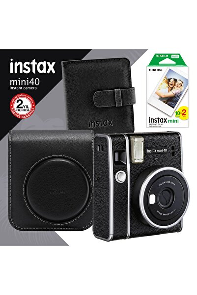 Fujifilm Instax Mini 40 Fotoğraf Makinesi Ve Hediye Seti 1