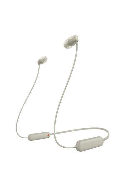 Sony Wı-c100  Uyumlu Kulaklık Bej