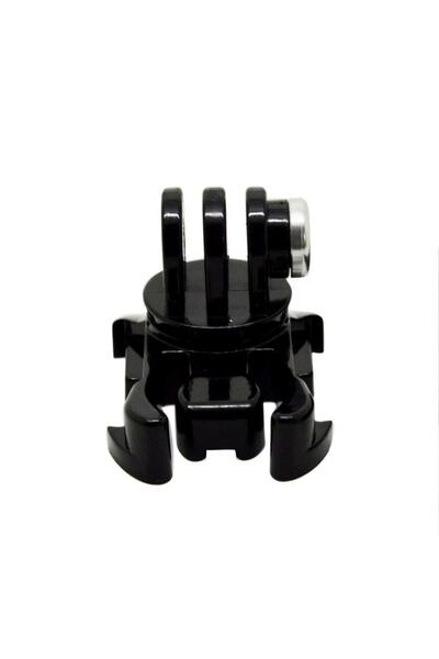 Knmaster Tüm Aksiyon Kameralara Uyumlu 360° Dönebilen Hızlı Tak Çıkar