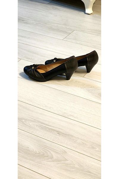 GokceKundura06 Pantofi clasici Fancy cu toc de damă