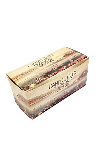 ecen ambalaj Kandil Simidi Kutusu 8x8x16,5 Cm 100 Adet