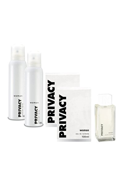 Privacy Woman Edt 2 X 100 ml + Deodorant 2 X 150 ml
