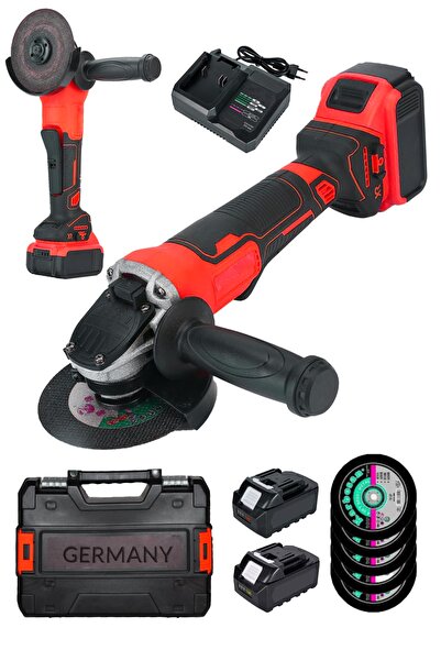 Genel Markalar Profesyonel 128vf Kömürsüz Çift Akülü Şarjlı Avuç Taşlama Spir...