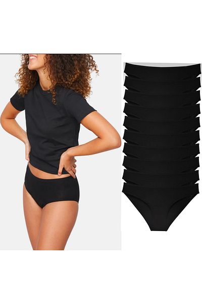 Afrodizyac 10 τεμάχια ψηλόμεσο μπαμπού slip (εξαιρετικά μαλακό και ελαστικό)