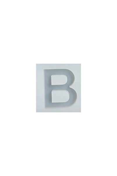 Genel Markalar Epoksi Reçine B Harfi Tekli silikon kalıp